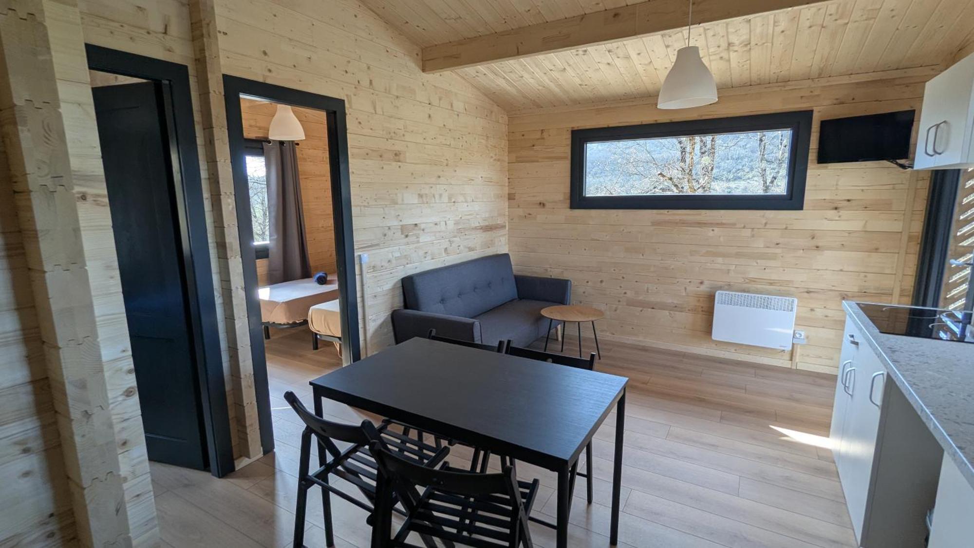 Cabanes Et Lodges Du Belvedere Serrieres-sur-Ain Exteriér fotografie